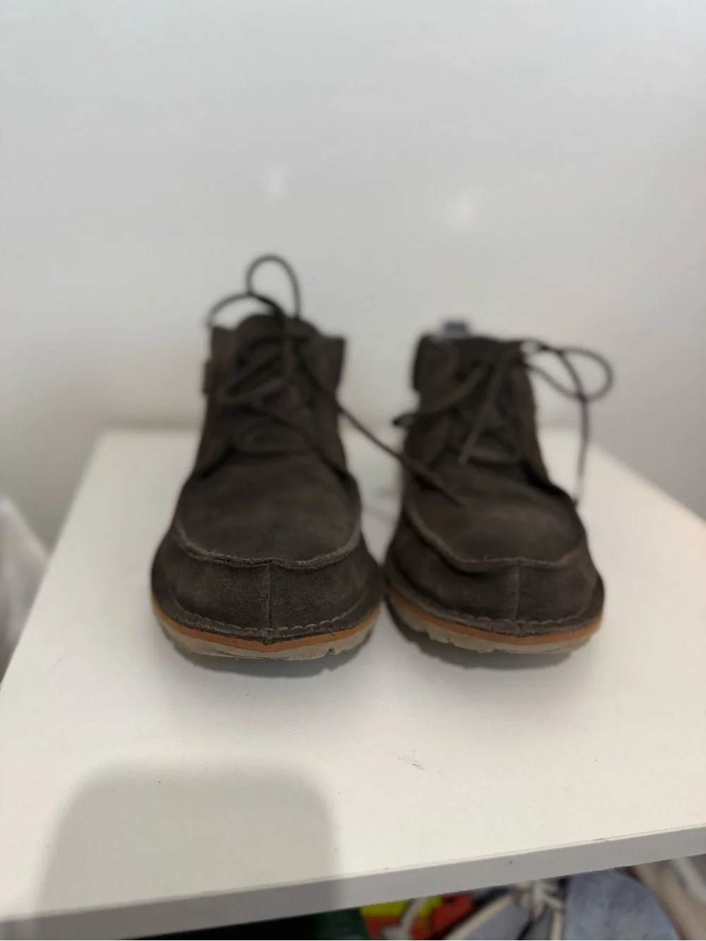 Teva Men's Dark Brown Suede Chukka Boots